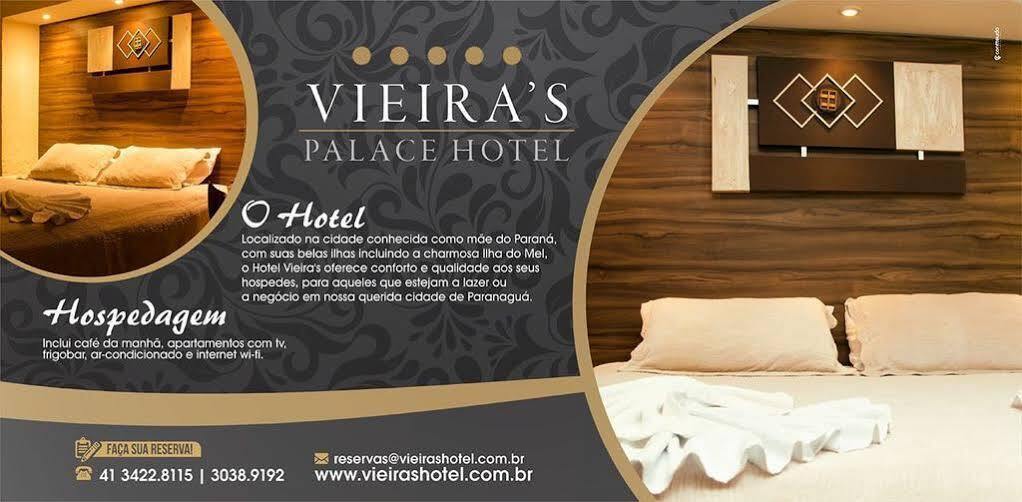 Vieira'S Palace Hotel Паранагуа Экстерьер фото